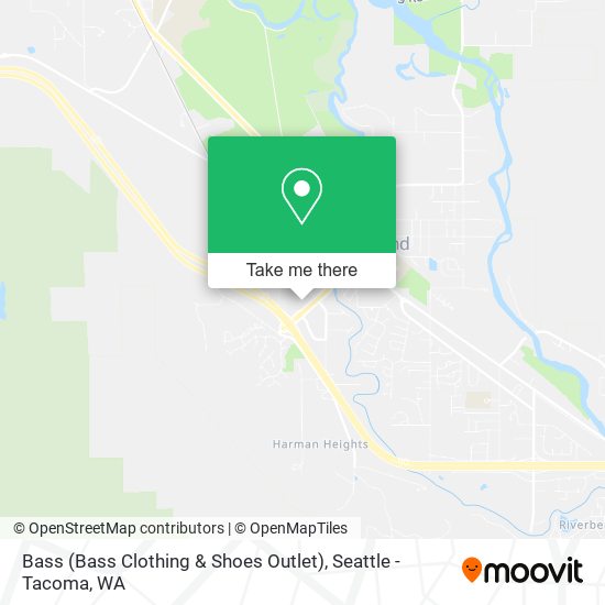 Bass (Bass Clothing & Shoes Outlet) map