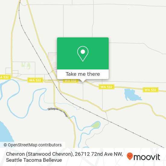 Chevron (Stanwood Chevron), 26712 72nd Ave NW map