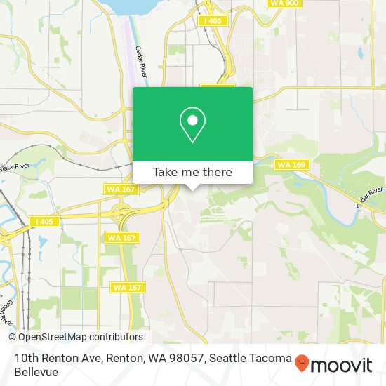 10th Renton Ave, Renton, WA 98057 map