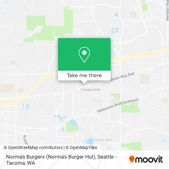 Mapa de Norma's Burgers (Norma's Burger Hut)
