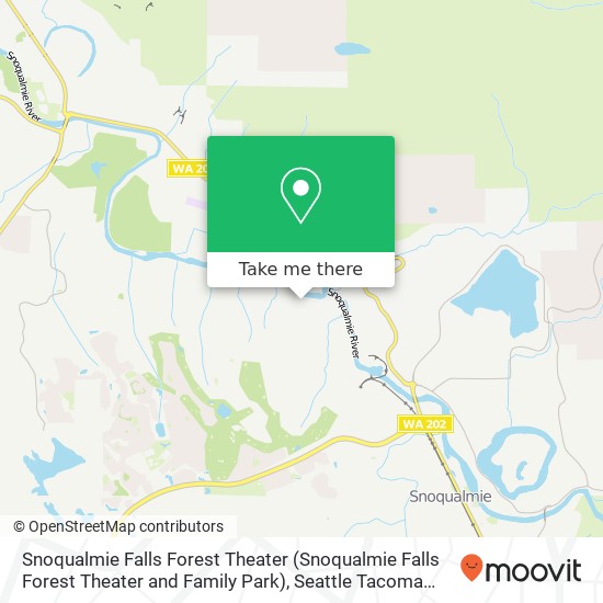 Mapa de Snoqualmie Falls Forest Theater (Snoqualmie Falls Forest Theater and Family Park)