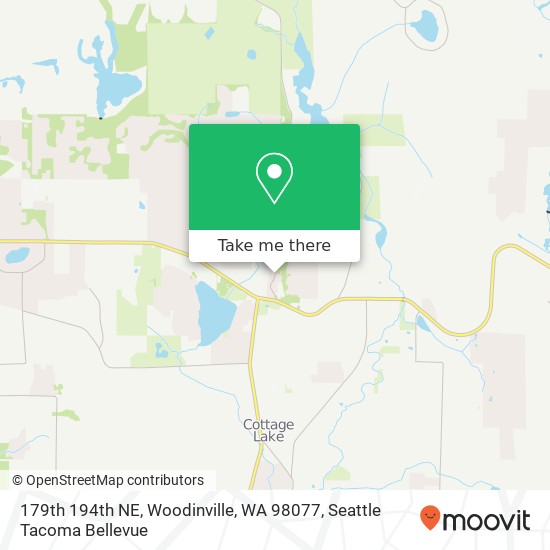 179th 194th NE, Woodinville, WA 98077 map