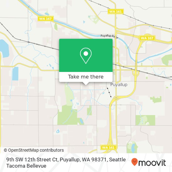 9th SW 12th Street Ct, Puyallup, WA 98371 map