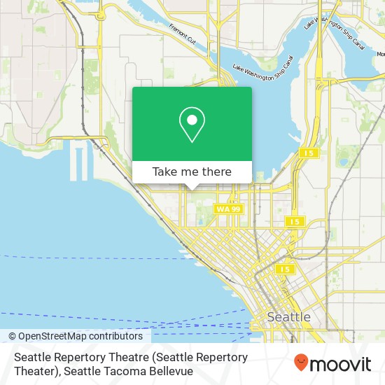 Mapa de Seattle Repertory Theatre (Seattle Repertory Theater)