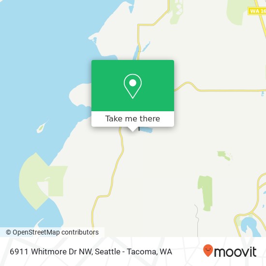 Mapa de 6911 Whitmore Dr NW, Gig Harbor, WA 98335