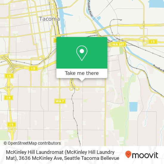 McKinley Hill Laundromat (McKinley Hill Laundry Mat), 3636 McKinley Ave map