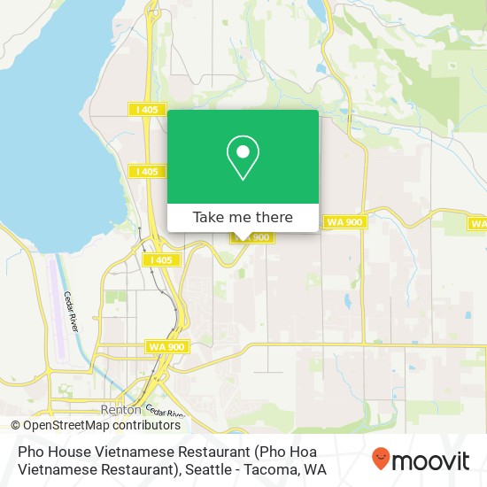 Pho House Vietnamese Restaurant map