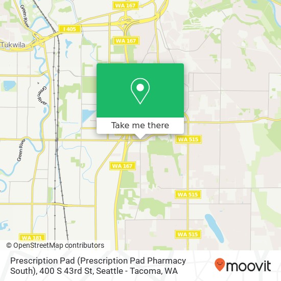 Prescription Pad (Prescription Pad Pharmacy South), 400 S 43rd St map