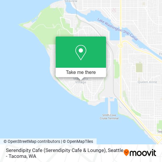 Mapa de Serendipity Cafe (Serendipity Cafe & Lounge)