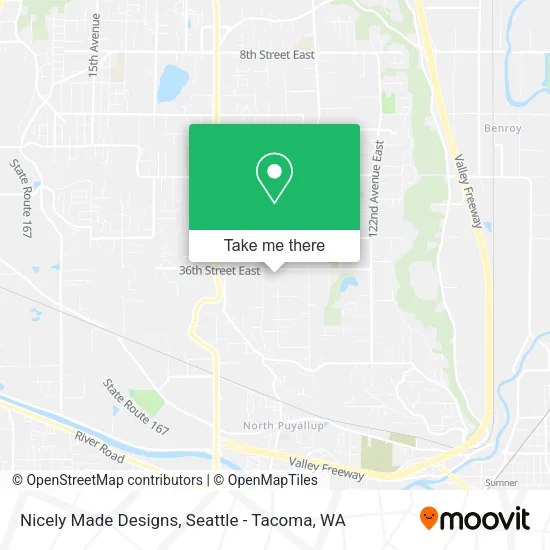 Nicely Made Designs map