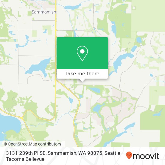 3131 239th Pl SE, Sammamish, WA 98075 map