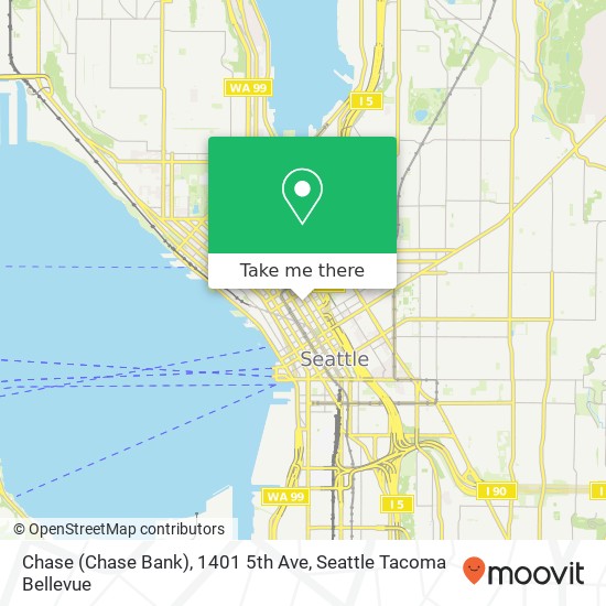 Chase (Chase Bank), 1401 5th Ave map