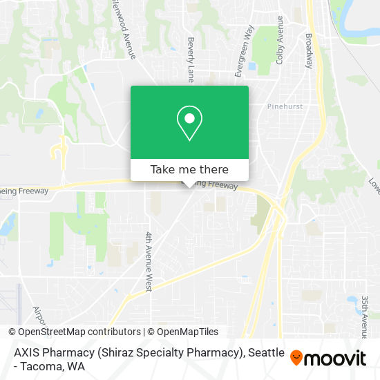 Mapa de AXIS Pharmacy (Shiraz Specialty Pharmacy)
