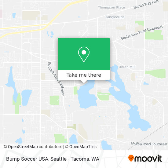 Bump Soccer USA map