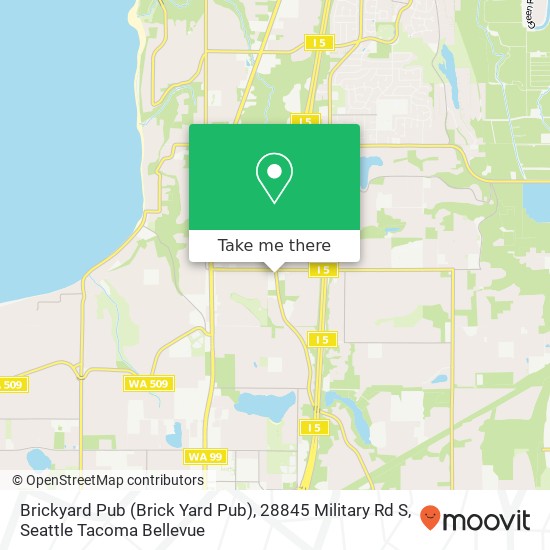 Mapa de Brickyard Pub (Brick Yard Pub), 28845 Military Rd S