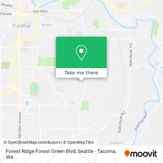 Mapa de Forest Ridge Forest Green Blvd