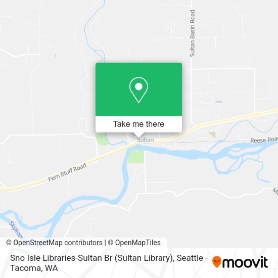 Sno Isle Libraries-Sultan Br (Sultan Library) map