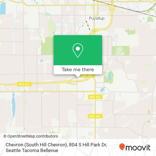 Chevron (South Hill Chevron), 804 S Hill Park Dr map