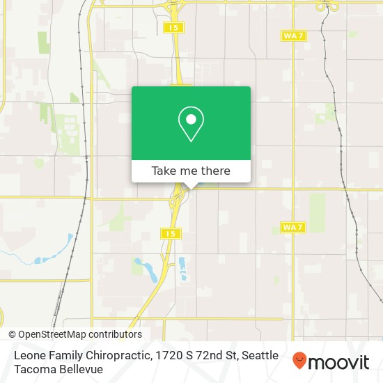 Leone Family Chiropractic, 1720 S 72nd St map