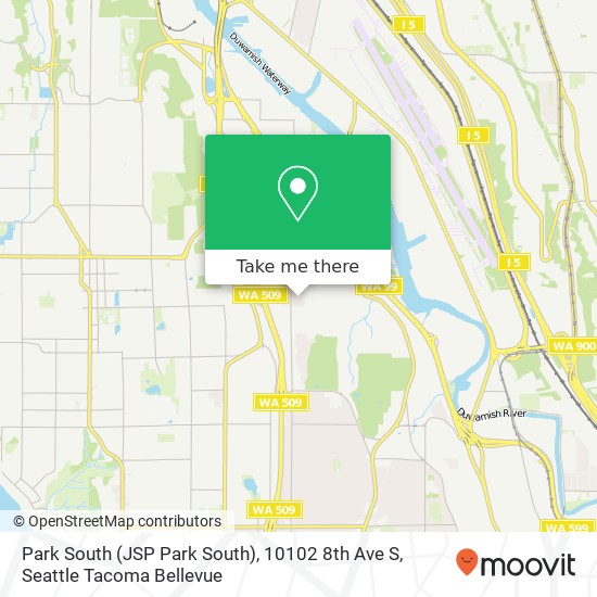 Park South (JSP Park South), 10102 8th Ave S map