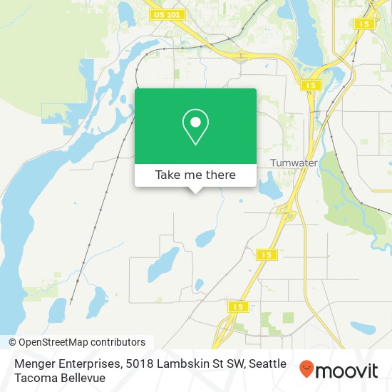 Menger Enterprises, 5018 Lambskin St SW map