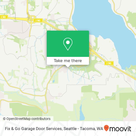 Mapa de Fix & Go Garage Door Services, 5327 Village Park Dr SE