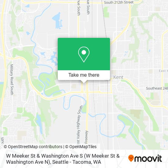 Mapa de W Meeker St & Washington Ave S