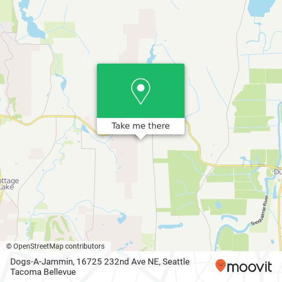 Dogs-A-Jammin, 16725 232nd Ave NE map