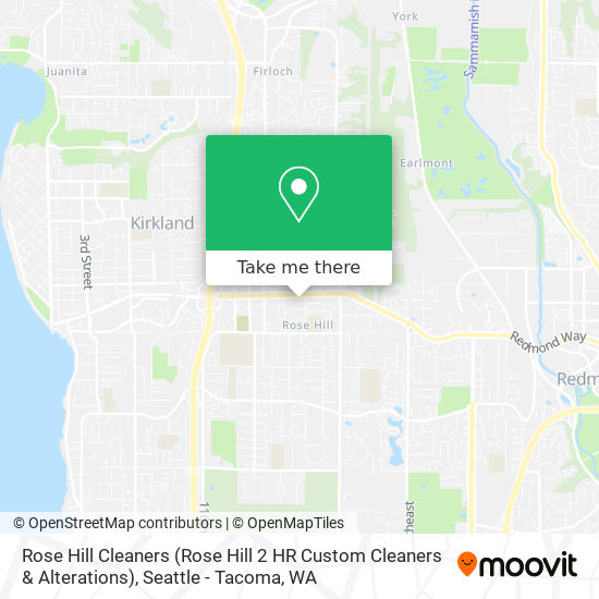 Rose Hill Cleaners (Rose Hill 2 HR Custom Cleaners & Alterations) map