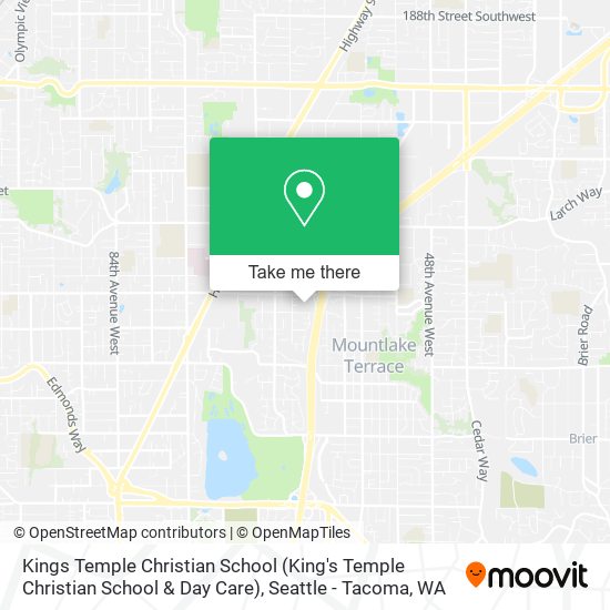 Mapa de Kings Temple Christian School (King's Temple Christian School & Day Care)