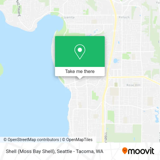 Mapa de Shell (Moss Bay Shell)