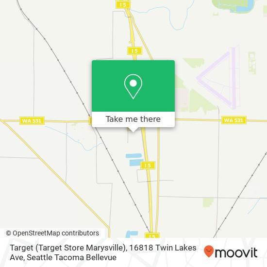 Target (Target Store Marysville), 16818 Twin Lakes Ave map