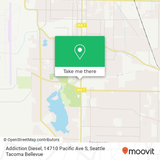 Addiction Diesel, 14710 Pacific Ave S map