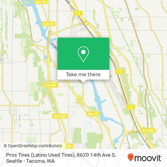 Pros Tires (Latino Used Tires), 8620 14th Ave S map