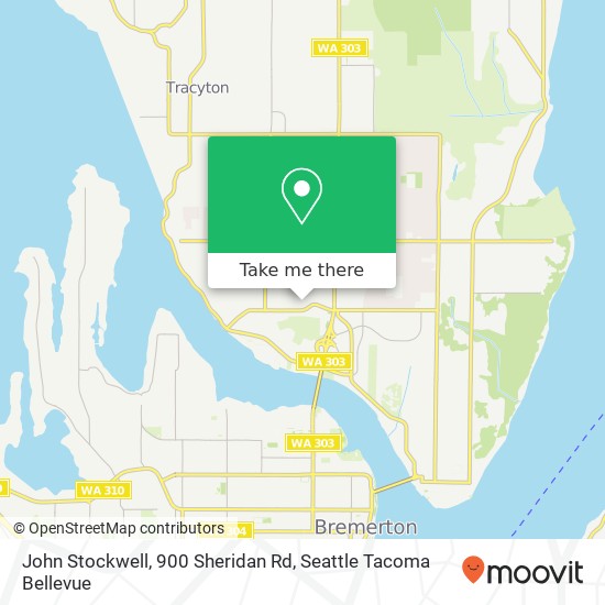 Mapa de John Stockwell, 900 Sheridan Rd