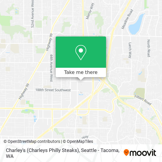 Mapa de Charley's (Charleys Philly Steaks)