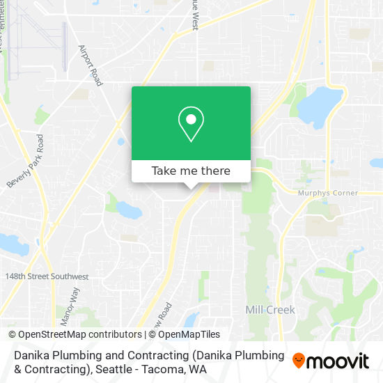 Danika Plumbing and Contracting map