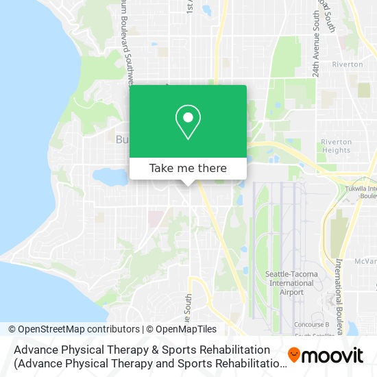 Advance Physical Therapy & Sports Rehabilitation map