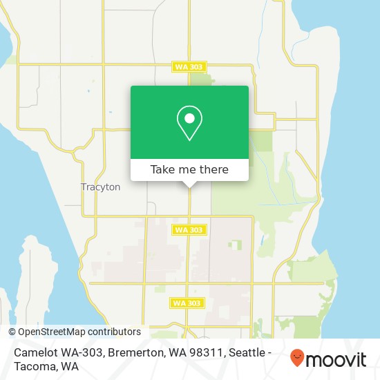 Camelot WA-303, Bremerton, WA 98311 map