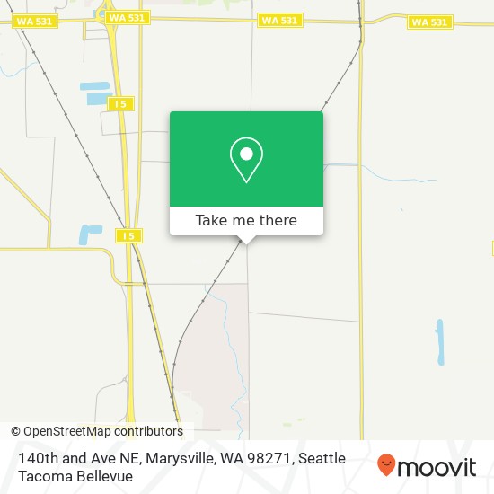 Mapa de 140th and Ave NE, Marysville, WA 98271