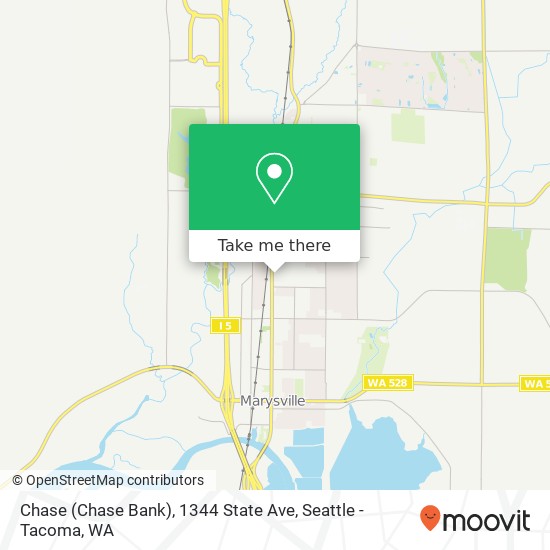 Chase (Chase Bank), 1344 State Ave map