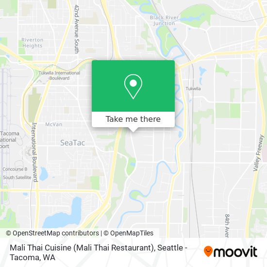 Mapa de Mali Thai Cuisine (Mali Thai Restaurant)