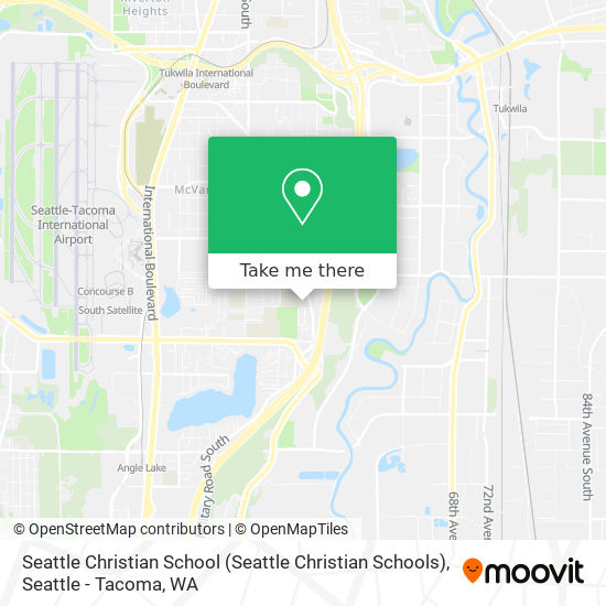 Mapa de Seattle Christian School (Seattle Christian Schools)