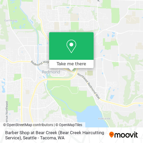 Barber Shop at Bear Creek (Bear Creek Haircutting Service) map