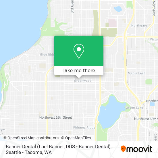 Banner Dental (Lael Banner, DDS - Banner Dental) map