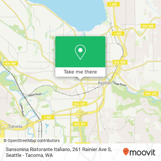 Sansonina Ristorante Italiano, 261 Rainier Ave S map