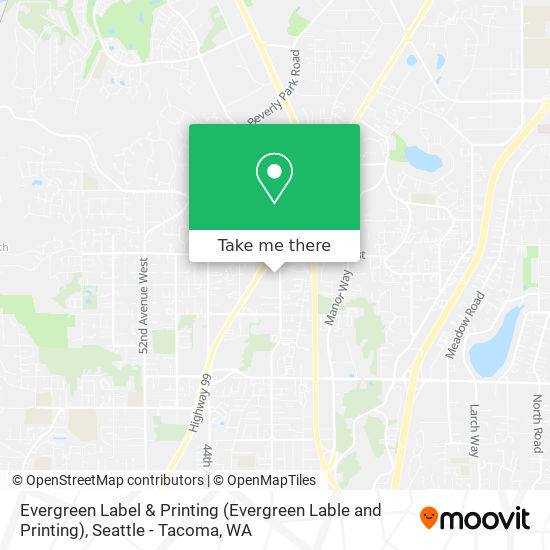 Evergreen Label & Printing (Evergreen Lable and Printing) map