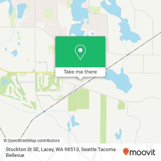 Mapa de Stockton St SE, Lacey, WA 98513