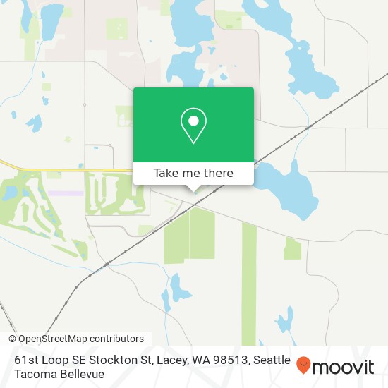 Mapa de 61st Loop SE Stockton St, Lacey, WA 98513