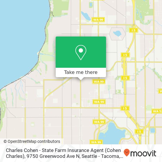 Charles Cohen - State Farm Insurance Agent (Cohen Charles), 9750 Greenwood Ave N map